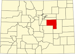 Koartn vo Elbert County innahoib vo Colorado