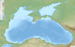 腐海の位置（黒海内）