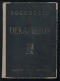 Giovanni Boccaccio Dekameron