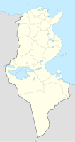 מיקום תוניס במפת תוניסיה
