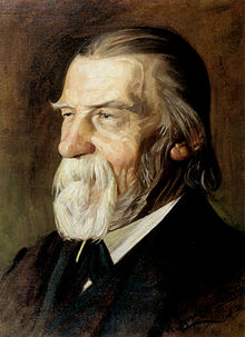 Wilhelm Raabe, portretita de Wilhelm Immenkamp (1911)