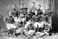 L'équipe de 1886, l'une des premières équipes sportive alignées par l'Université de Californie
