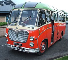 1961 Bedford C med Duple karosseri