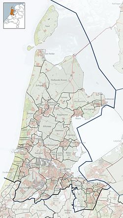 Vijfhuizen is located in North Holland