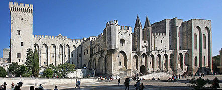 Papstpalast in Avignon