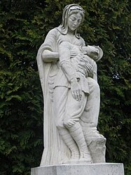 The monument to the dead, in Beaumont-Hamel