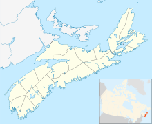 Lucasville, Nova Scotia is located in Nova Scotia