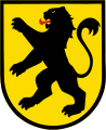 Wappen des ehemaligen Landkreises Schwäbisch Gmünd, der 1973 aufgelöst wurde.