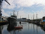 Vue sur le port