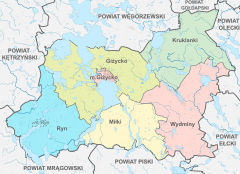 Plan powiatu giżyckiego