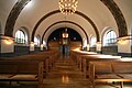 Kapernaumskirken. Interior from altar, wide angle