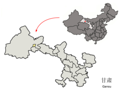 موقعیت جیایوگوان سیتی در نقشه