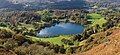 Loughrigg Tarn, as seen from Loughrigg Fell.