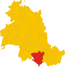 Localisation de Spolète