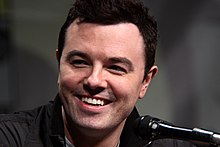 MacFarlane smiling