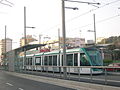 Em va fer gràcia el Tram encara en proves, perquè era nou, però la foto ha acabat a pl:Esplugues de Llobregat.