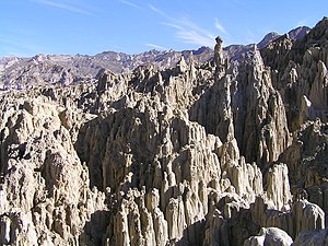 Formaciones en el Valle de la Luna