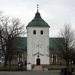 Vinslövin kirkko.