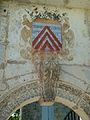 Armoiries de la maison de La Rochefoucauld représentées sur la Porte Renaissance.