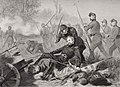 Image 48Death of General Isaac Stevens, a lithograph by Alonzo Chappel (from History of Washington (state))