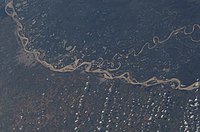 Argentina, parte delta e della pianura alluvionale del fiume Paranà.