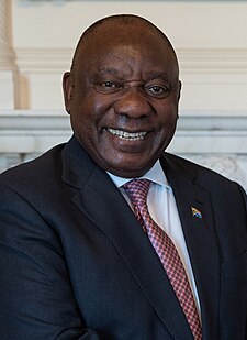 Cyril Ramaphosa roku 2022