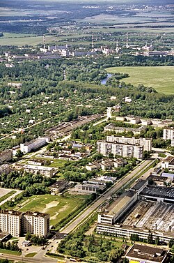 Aerial view o Obninsk