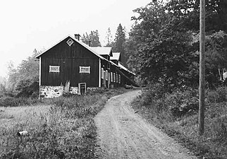 Lantlig omgivning vid Skärholmens gård, 1962.