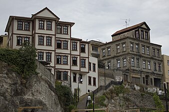 Historische panden in Zagnos-park