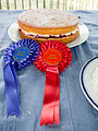 Image 52An award-winning Victoria sponge from an English village fête. Competitive baking is part of the traditional village fête, inspiring The Great British Bake Off television series. (from Culture of the United Kingdom)