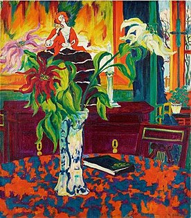 Floral Still-life with Book