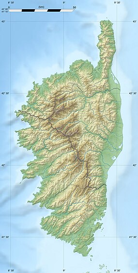 Serriera is located in Korsika