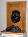 Death mask of Gustaaf Sorel by sculptor Irénée Duriez [vls]