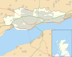 Barnhill is located in Dundee City council area