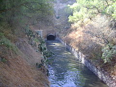 Grande Kanal de Tequixquiac, El Tajo