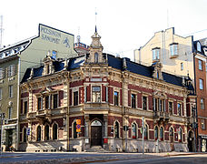 Bâtiment au coin Rue Ludviginkatu et Rue Erottajankatu Architecte Sebastian Gripenberg (1893),
