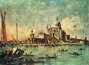 Santa Maria della Salute, vers 1770 Francesco Guardi, National Gallery of Art.