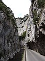 Passage le plus resserré des gorges de Saint-Georges.