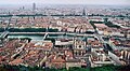 Lyon vista da colina de Fourviere