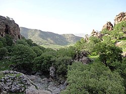 Skyline of Badreh okrugi