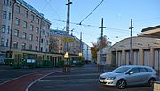 Tram depot in Taka-Töölö, Helsinki