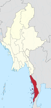 Region Tanintharyi di Myanmar