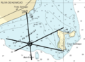 Image 21Visual fix by three bearings plotted on a nautical chart (from Geopositioning)