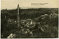 Ruins of Fleury after World War I