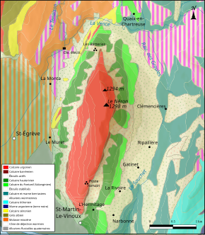 Carte géologique.