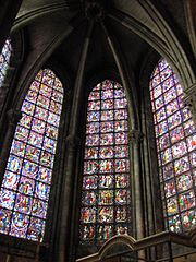 Vitrall del cor de la catedral de Chartres