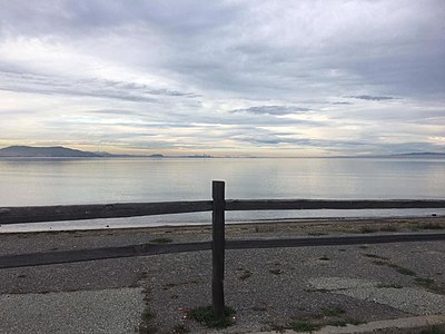 Coyote Point looking toward San Francisco city