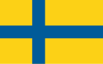 Inofficiell flagga för Östergötland.