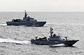 10412 class patrol boat Triglav with Super Dvora Mk II-class patrol boat Ankaran