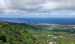 Tafuna Airport seen from A'oloau